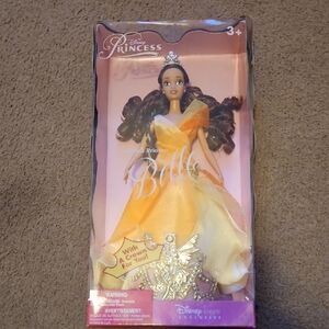 Disney Princess Belle Doll in Orange and Cream Gown